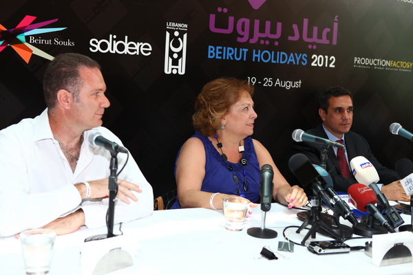 Beirut Holidays 2012 Press conference
